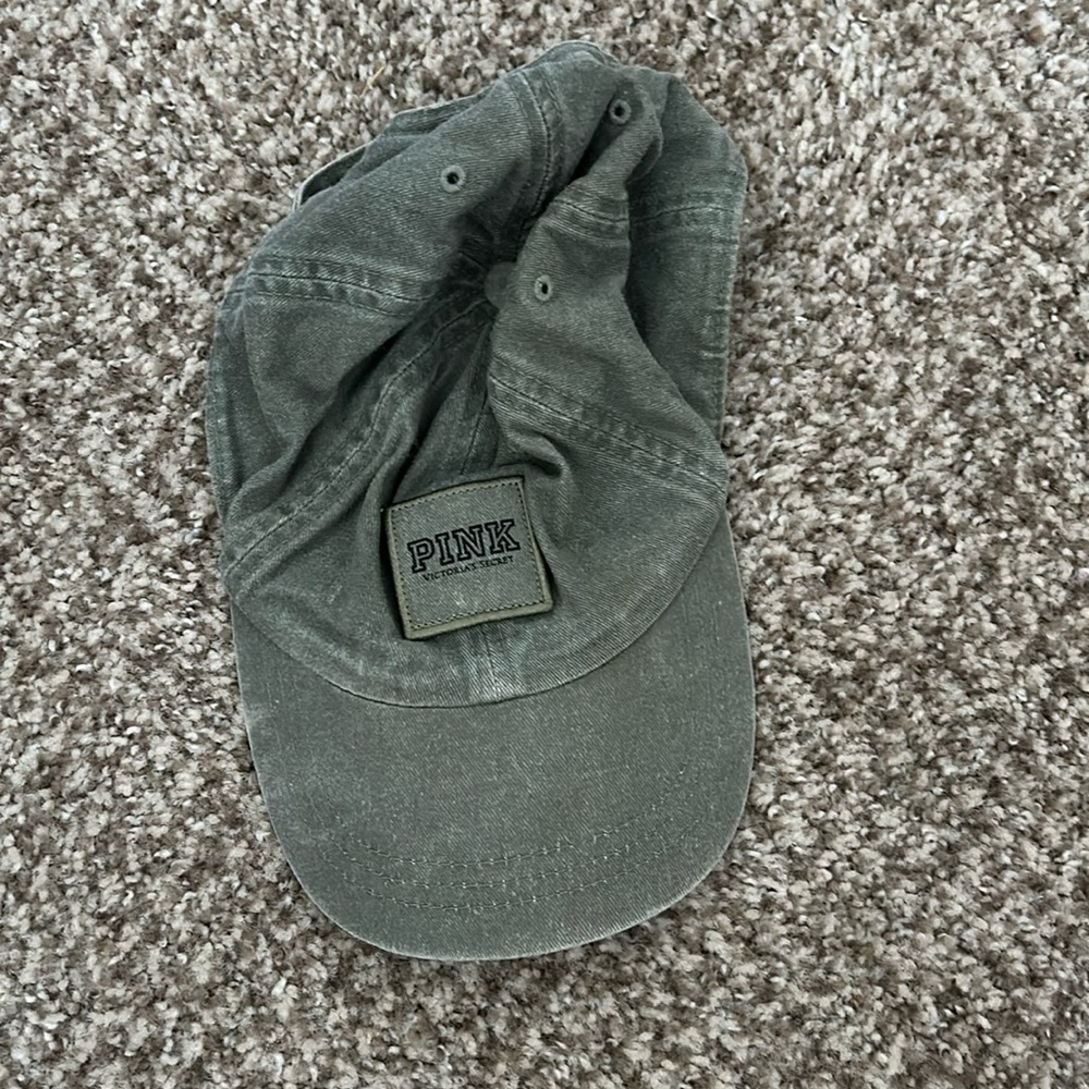 PINK Olive Green Hat